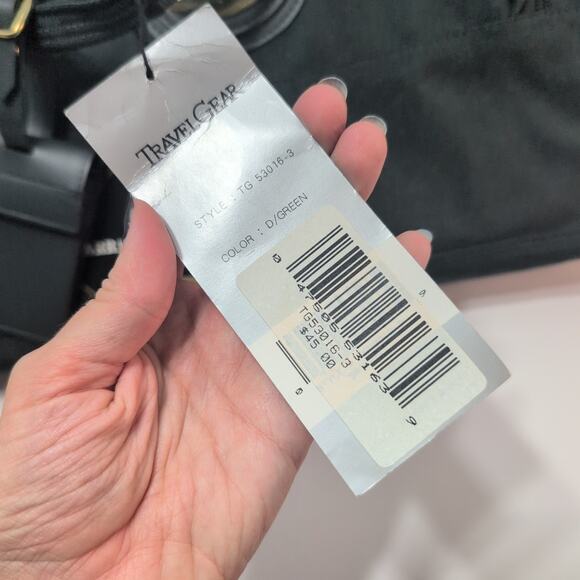 Travel Gear NWT Personal Gear Fits Over Roller Bag Handle Dark Green - Picture 3 of 8